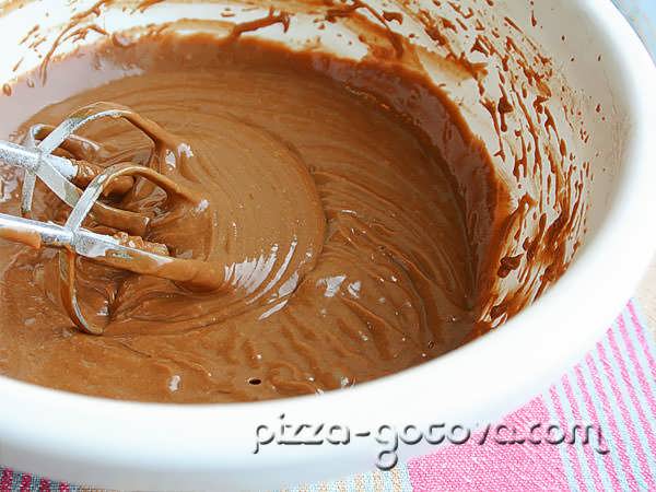 Шоколадное тесто рецепт с фото