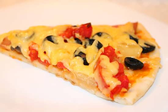 пицца домашняя рецепт с фото