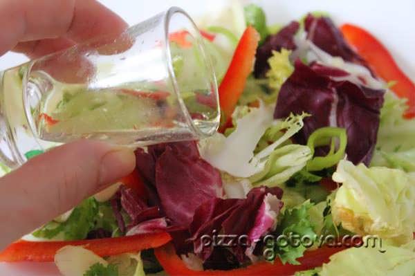 салат с оливковым маслом