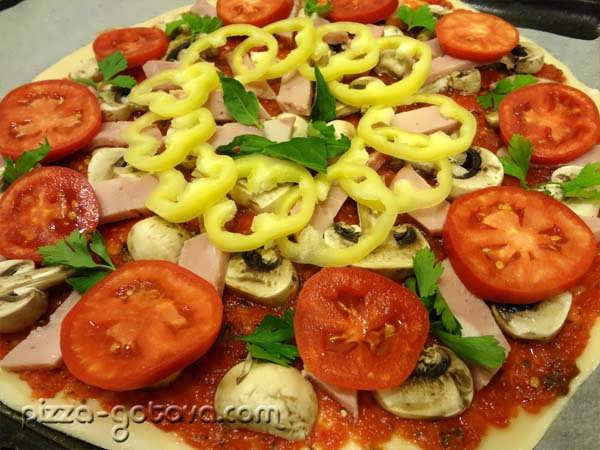 Тонкая итальянская пицца